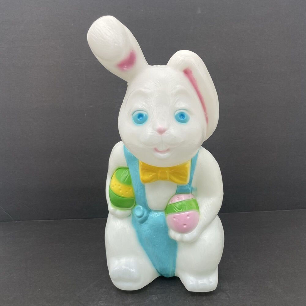 Vtg Empire Easter Bunny Blow Mold 15" Carolina Enterprises Rabbit NO LIGHT